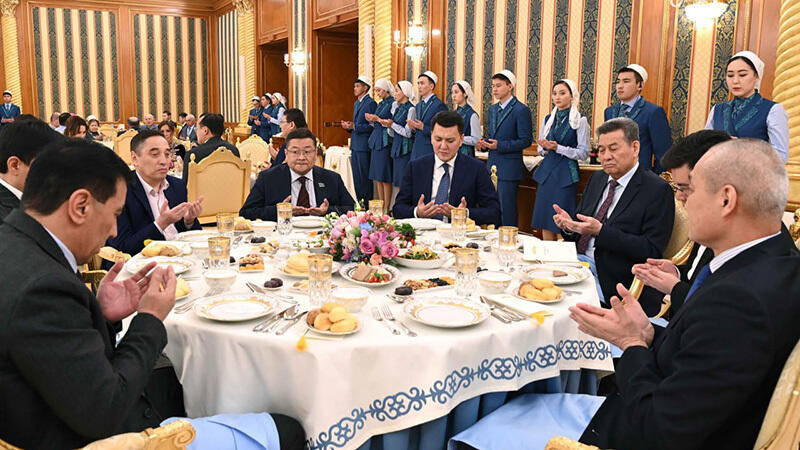 Ауызашар от имени Президента в Акорде. Фото: Акорда