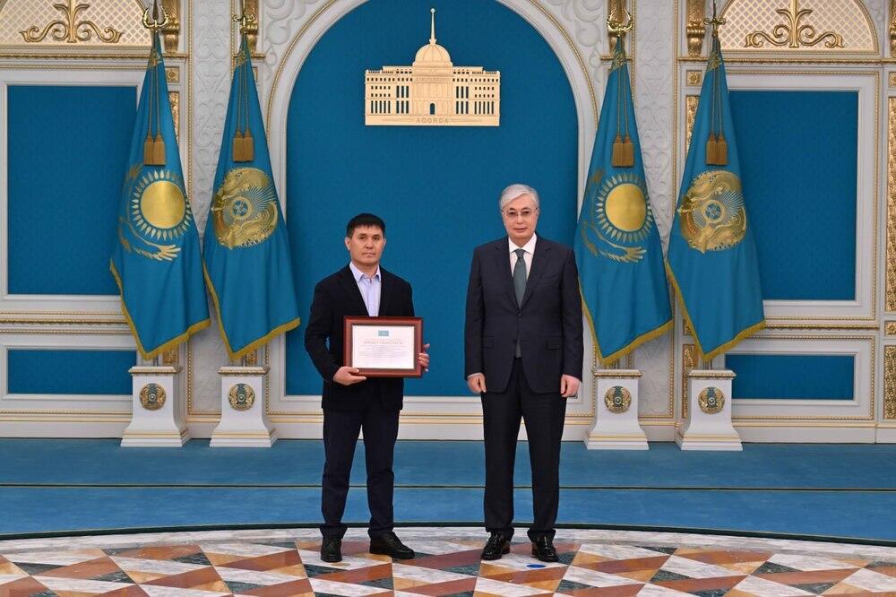 Tokayev received winners of World Boxing Championship. Images | Akorda