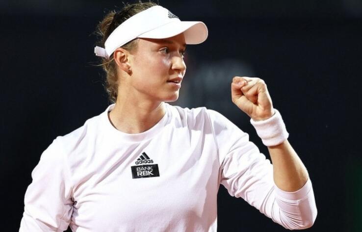 Елена Рыбакина победила в финале "Мастерс" в Риме