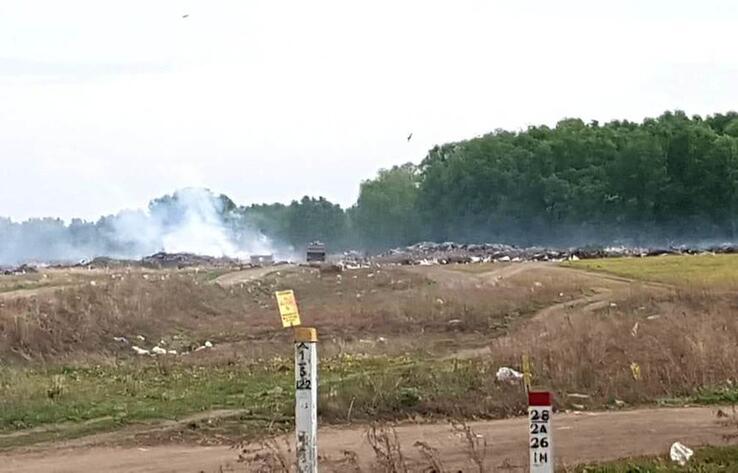 В Петропавловске выявили 25 несанкционированных свалок 