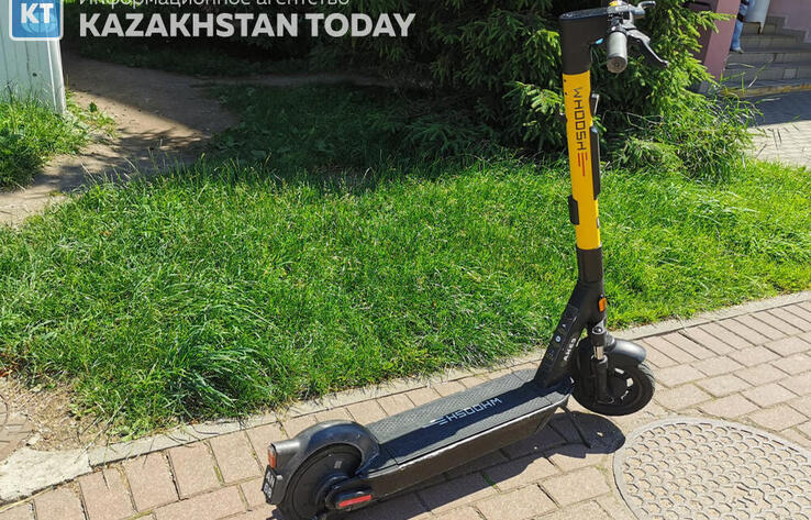 В Алматы определены зоны ограничения передвижений арендных электросамокатов