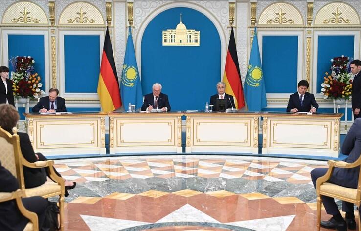 Казахстан и Германия подписали ряд документов