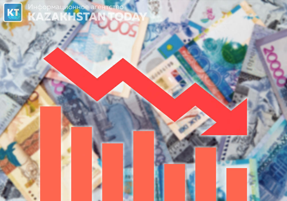 В июне тенге ослаб на 1% 
