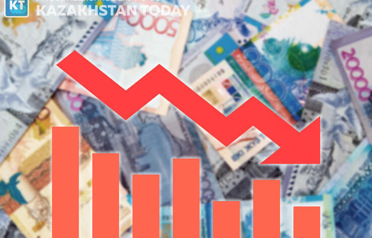 В июне тенге ослаб на 1% 