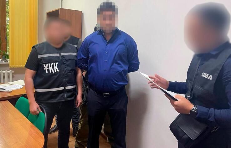 В Абайской области задержан директор филиала "Правительство для граждан"
