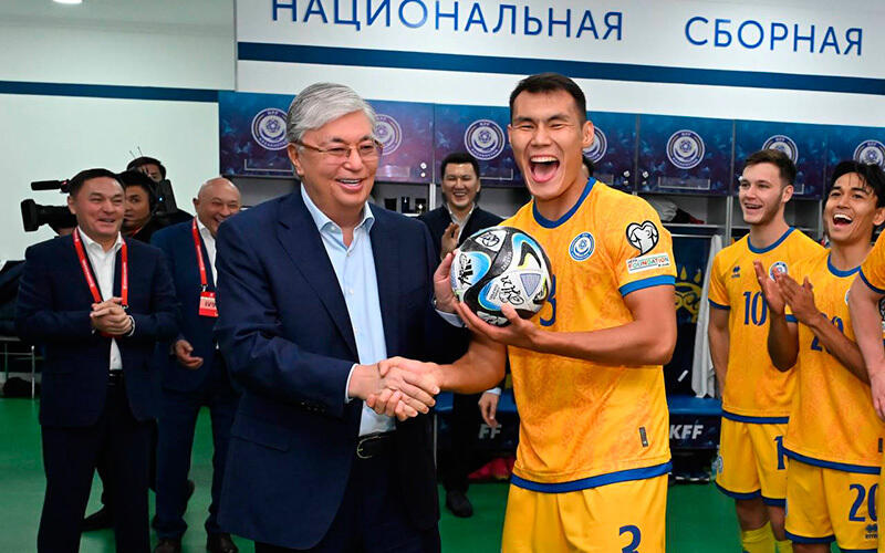 UEFA EURO 2024 Qualifying: Kazakhstan beats Northen Ireland. Images | t.me/ptrkkz