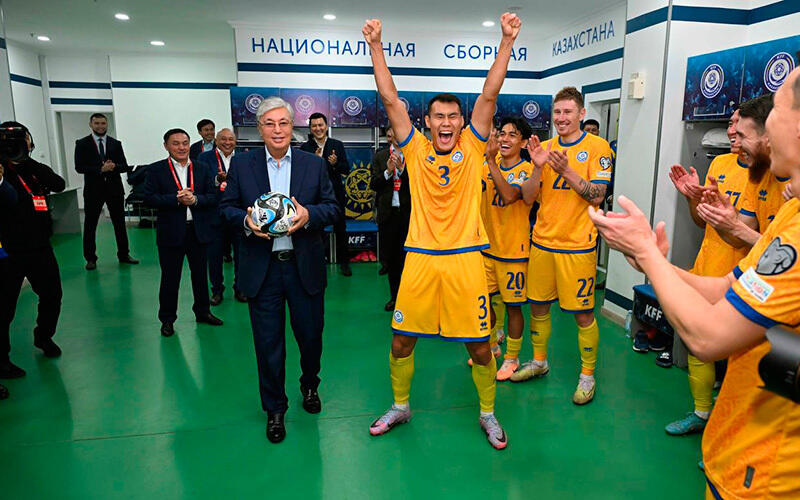Euro 2024: Қазақстан құрамасы тобында жаңа көшбасшылар анықталды. Сурет: t.me/ptrkkz