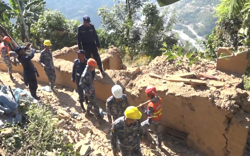 Earthquake relief operation underway in Nepal