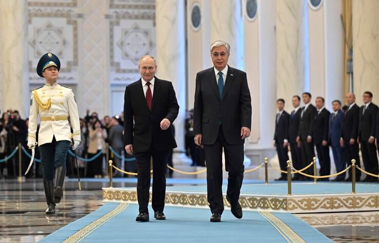 Итоги встречи Путина и Токаева