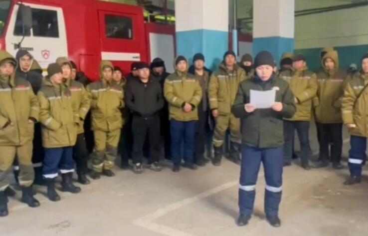 В Мангистауской области пожарные из "КазТрансОйла" не вышли на работу