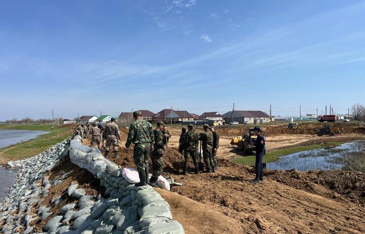 Угроза подтоплений сохраняется в трех регионах Казахстана