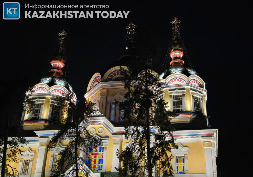 Easter holiday service was held in Almaty