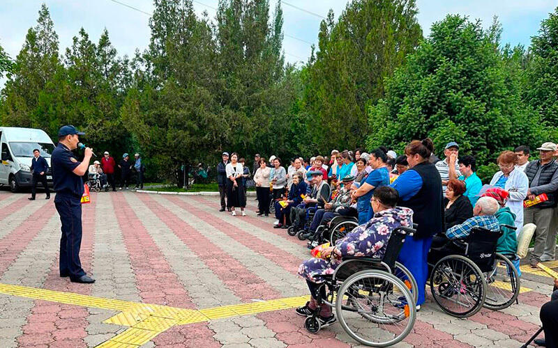 Алматыда ауқымды қалалық сейсмикалық жаттығу өтті. Сурет: Department of Emergency Situations of the city of Almaty