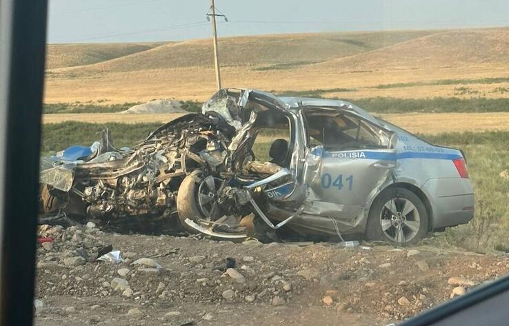 Шесть человек погибли в ДТП на трассе в Жамбылской области