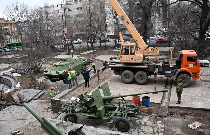 К юбилею Великой Победы в Алматы откроется новый музей боевой техники под открытым небом