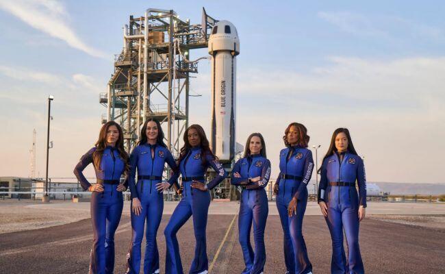 Blue Origin mission with all-female crew, including Katy Perry, completes space trip