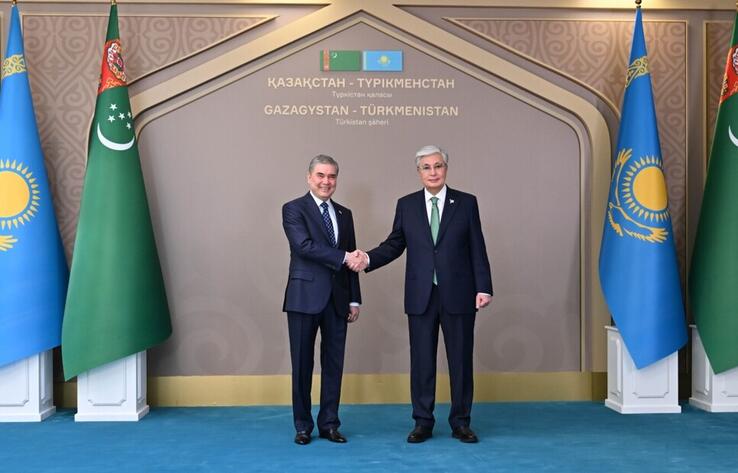 Kassym-Jomart Tokayev, Gurbanguly Berdimuhamedov hold informal meeting in Turkistan