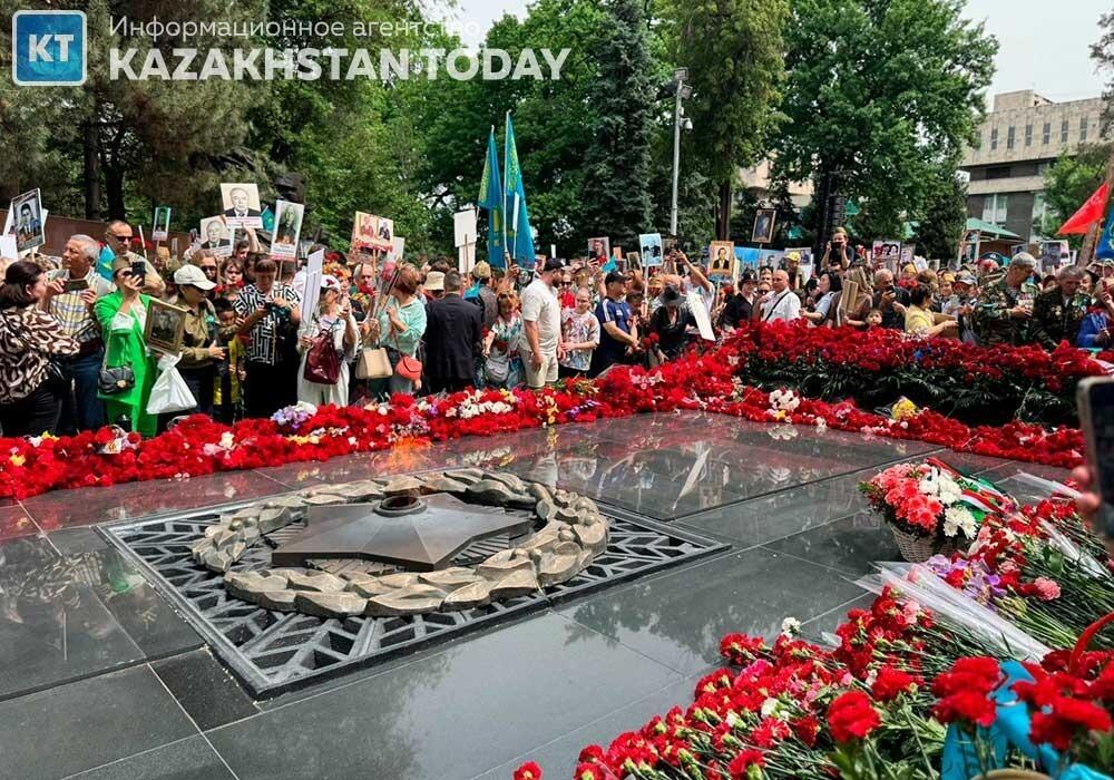 Victory Day is celebrated in Almaty