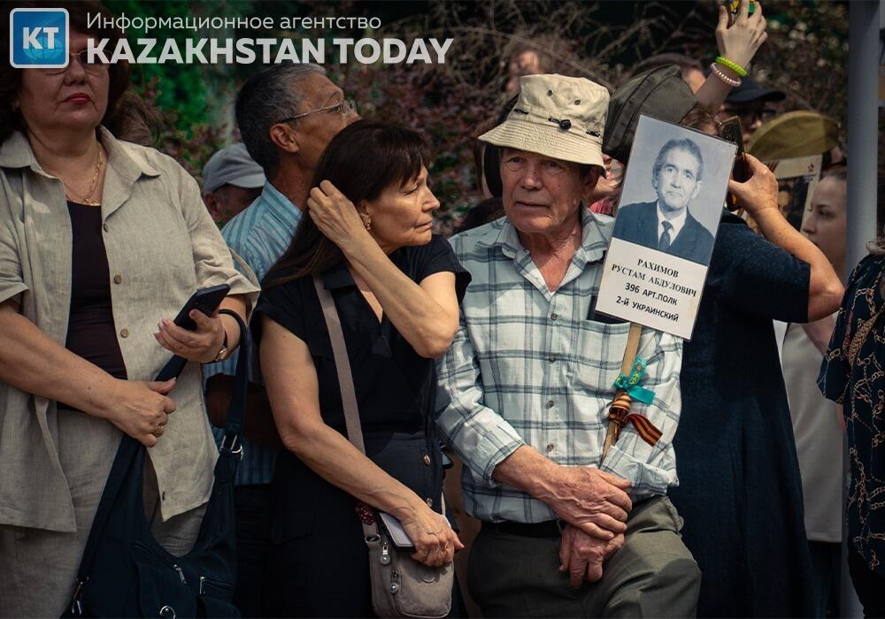 Victory Day is celebrated in Almaty