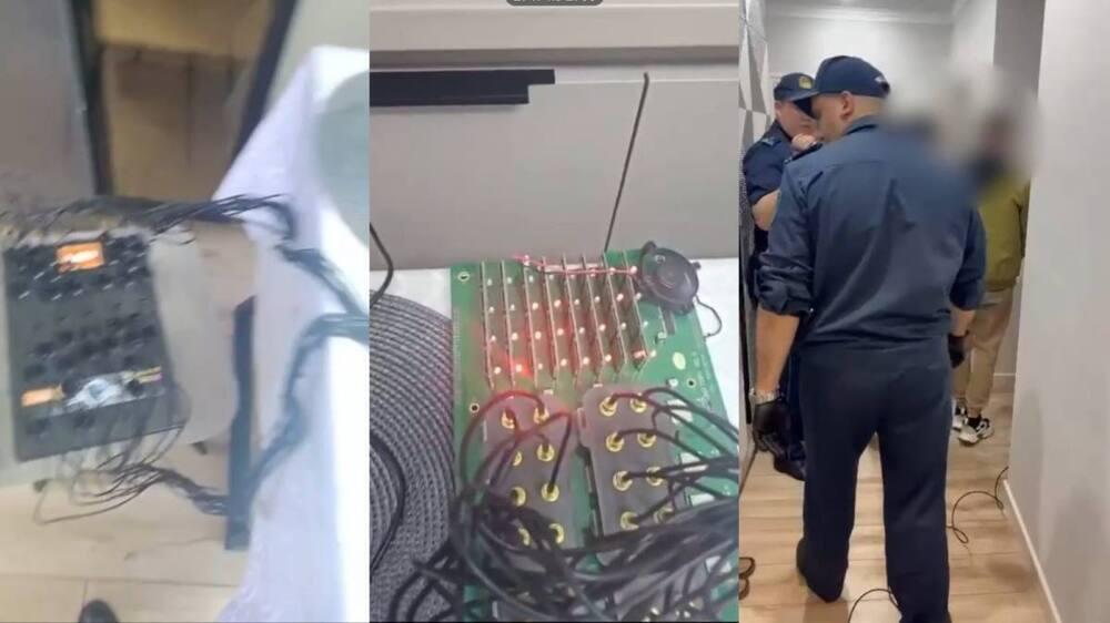 В Кокшетау у иностранца изъяли SIM-box 