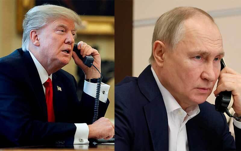 Путин и Трамп обсудили урегулирование конфликта на Украине