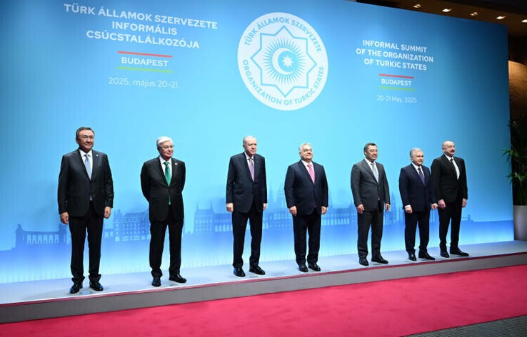 President Tokayev arrives at Vаrkert Bazar pavilion for informal OTS summit in Budapest