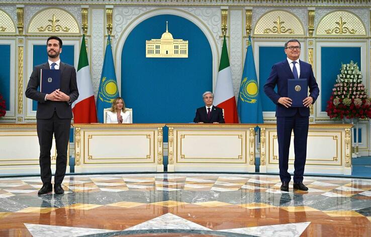 Kazakhstan, Italy sign number of documents