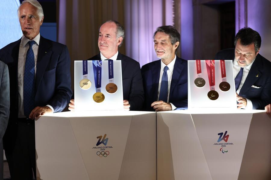 Milan-Cortina 2026 medals revealed with split design
