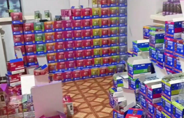 Более 150 тысяч вейпов изъяли в Алматы