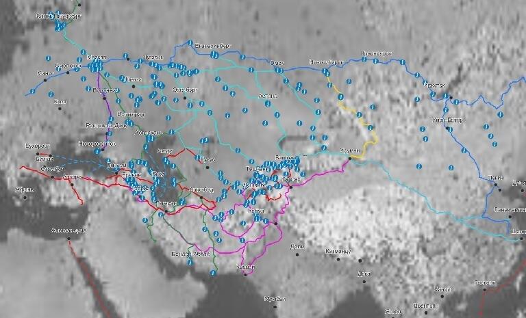 Обсерватория ЕТК: интерактивную карту проектов развития транспортных коридоров Евразии разработал ЕАБР 