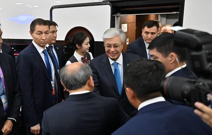 Президент Казахстана прибыл в Пекин 