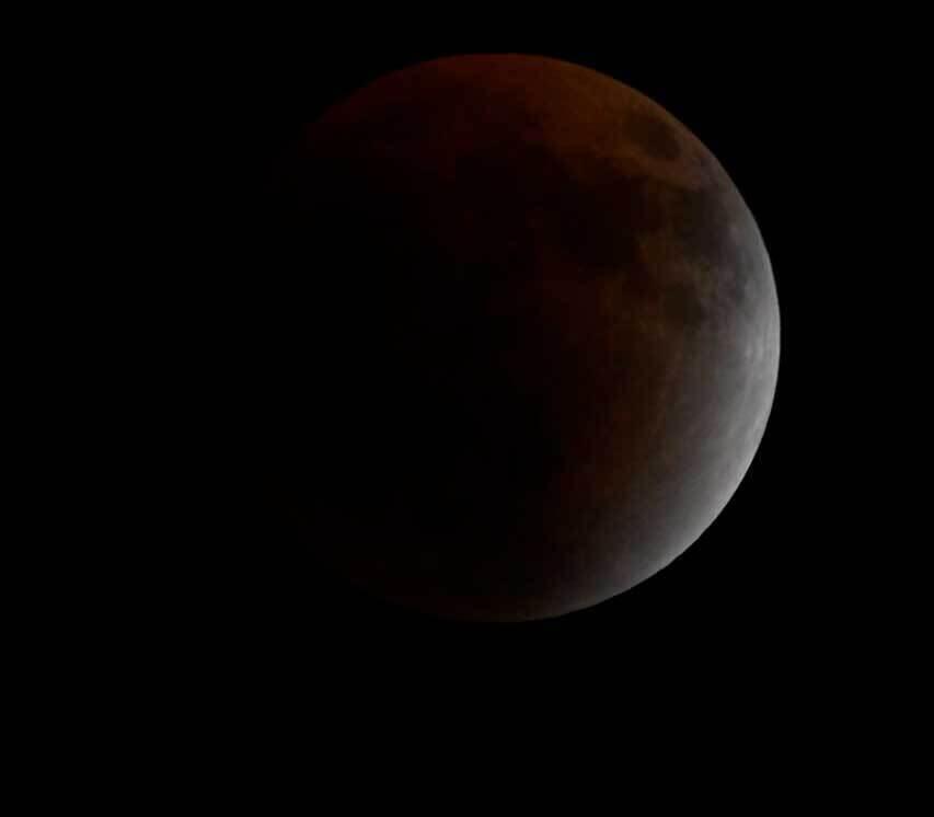 Total Lunar Eclipse Over Kazakhstan - "Blood Moon" September 7. Images | roscosmos.ru