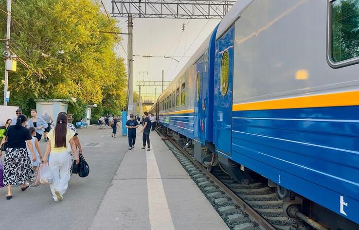 Прямой железнодорожный маршрут Алматы - Москва запустят в октябре 