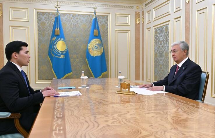 Мырзабосынов представил Токаеву отчет по поддержке детско-юношеского спорта