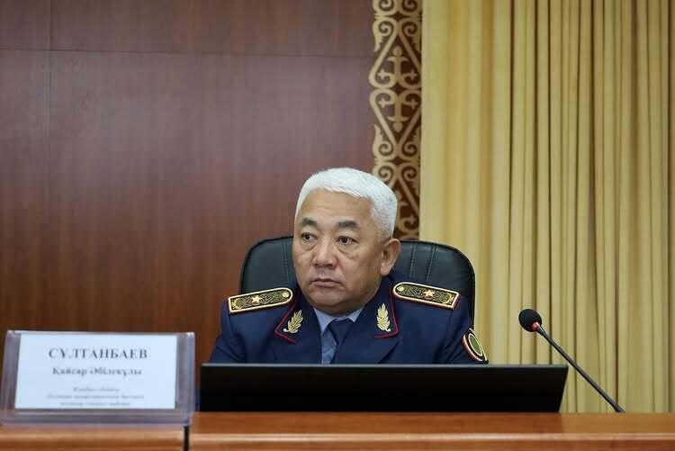 В департаменте полиции Жамбылской области назначен новый руководитель 