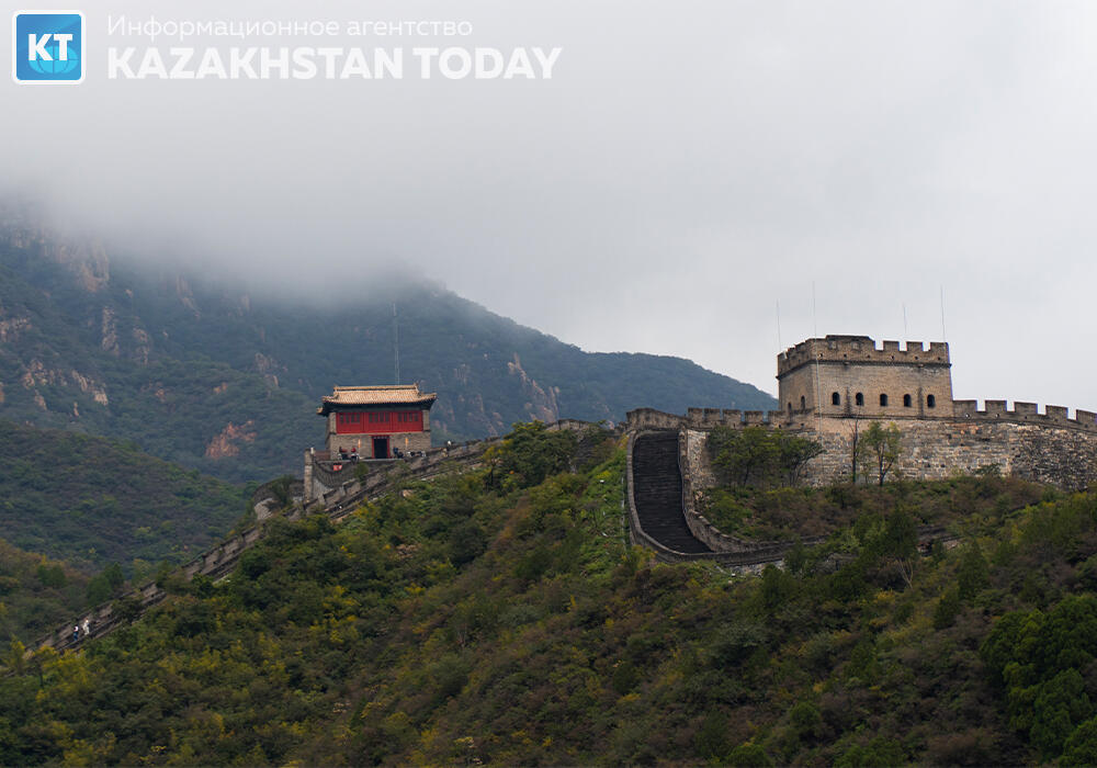 The Great Wall of China in Changping Valley