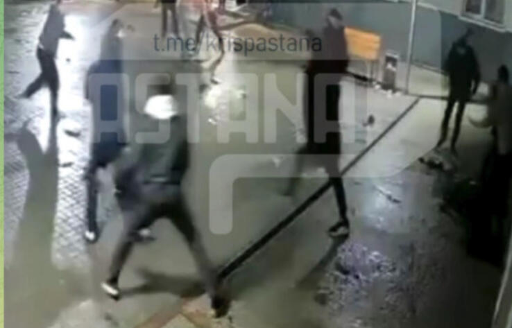 Массовая драка в Алматы: группа хулиганов напала на охранника и жителя ЖК 