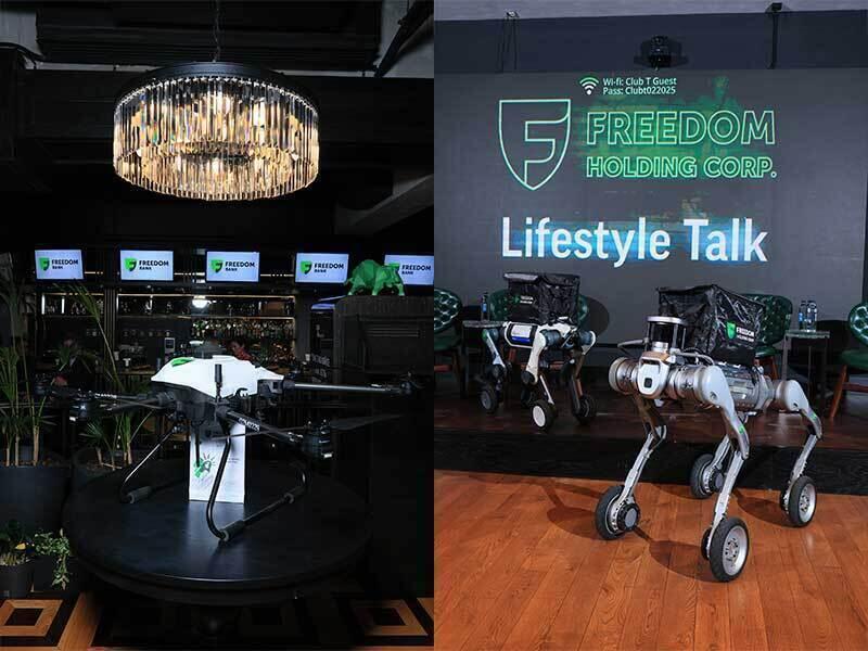 Digital Innovations Discussed at Freedom Lifestyle Talk in Almaty. Images | Freedom Finance Global PLC.