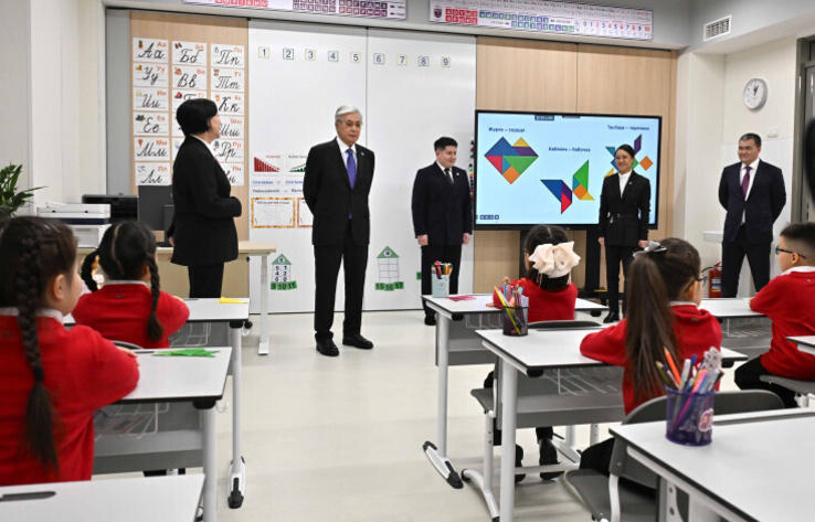 Президент New Generation School Astana ғимаратына барды