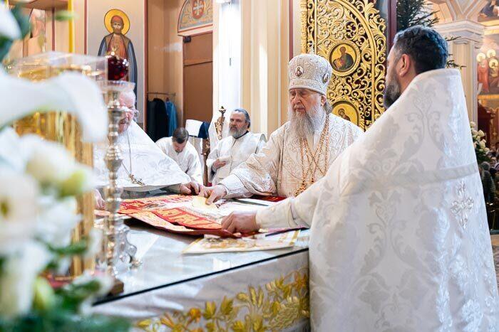 Christmas Liturgy was held at the Ascension Cathedral in Almaty. Images | mitropolia.kz