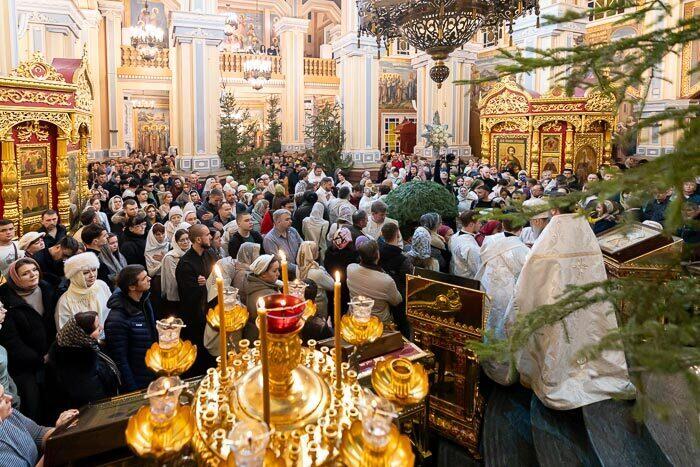 Christmas Liturgy was held at the Ascension Cathedral in Almaty. Images | mitropolia.kz