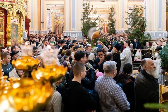 Christmas Liturgy was held at the Ascension Cathedral in Almaty. Images | mitropolia.kz