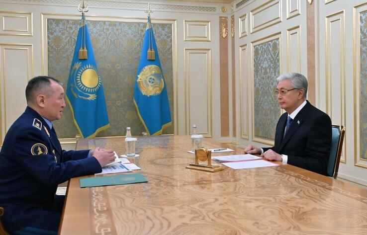 Президенту доложили о состоянии боевой готовности армии Казахстана 