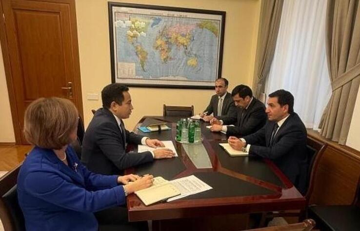 Казахстанские дипломаты провели ряд встреч по укреплению международного сотрудничества
