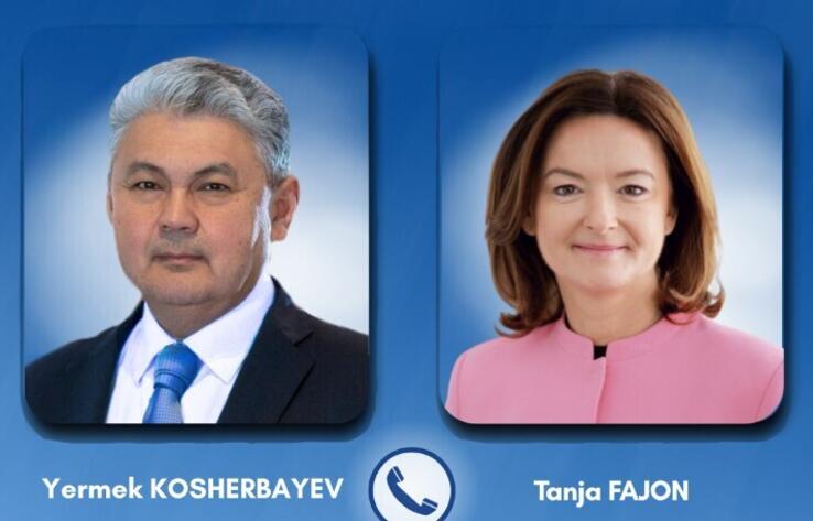 Главы МИД Казахстана и Словении обсудили перспективы двустороннего сотрудничества