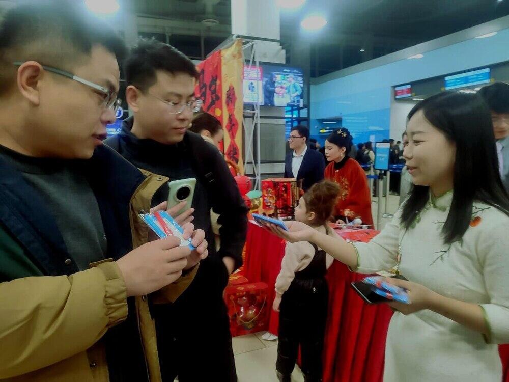 Chinese New Year Celebrations at Almaty Airport. Images | Kazakhstan Today