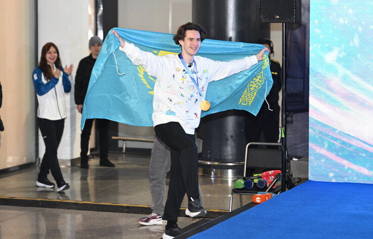 Олимпийского чемпиона Михаила Шайдорова встретили в Астане