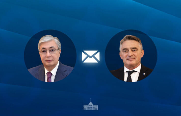 Токаев поздравил председателя президиума Боснии и Герцеговины