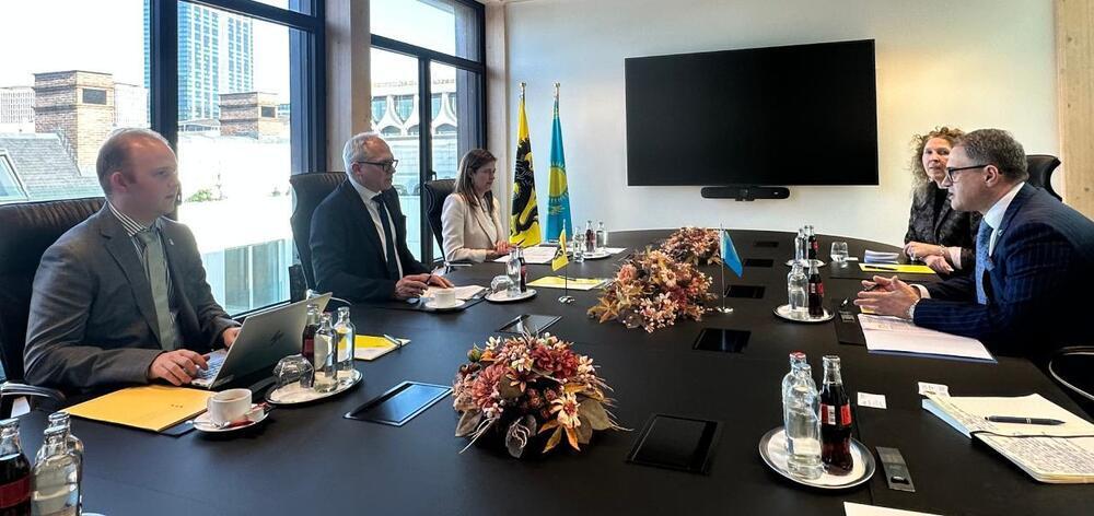 Kazakhstan and Flanders Discuss Joint Projects
