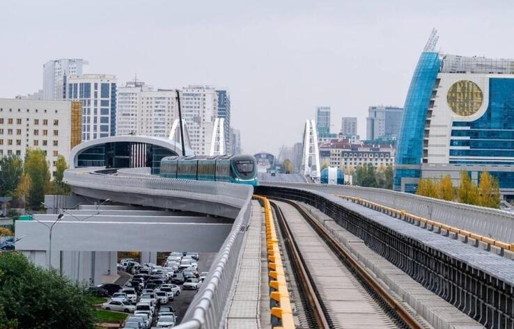 В Астане пассажиры спровоцировали перебои в работе линии LRT